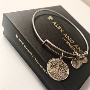 Alex and Ani Tree of Life Bracelet: Silver
